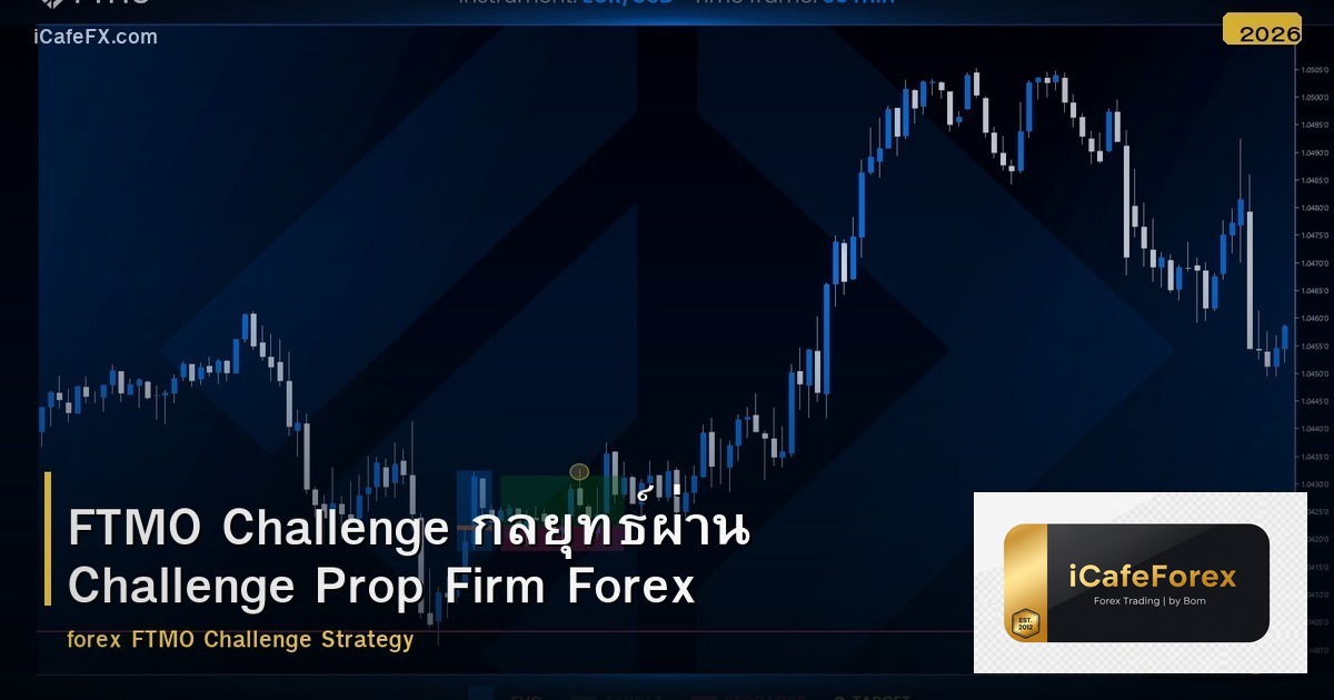 FTMO Challenge กลยุทธ์ผ่าน Challenge Prop Firm Forex