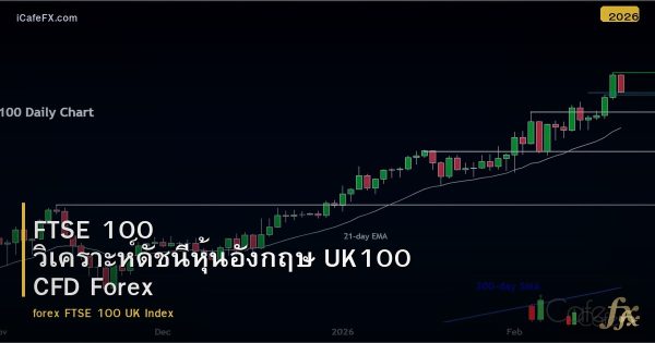 FTSE 100 วิเคราะห์ดัชนีหุ้นอังกฤษ UK100 CFD Forex