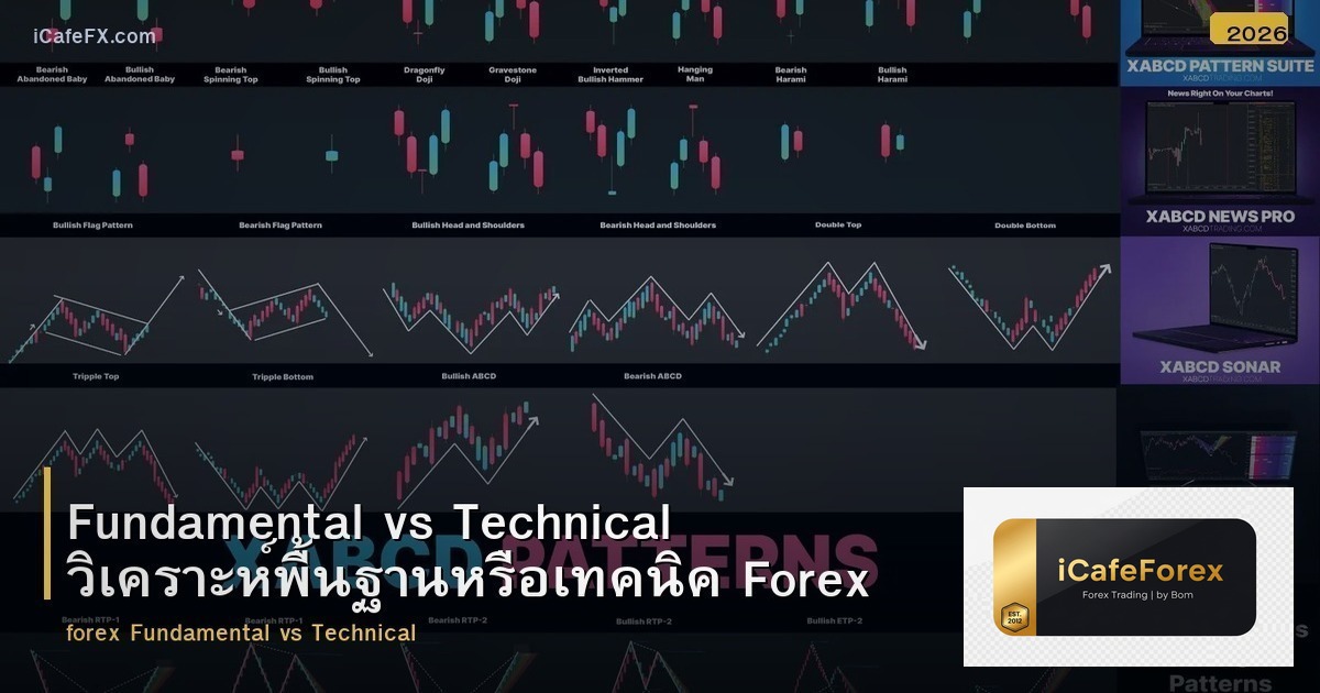 Fundamental vs Technical วิเคราะห์พื้นฐานหรือเทคนิค Forex