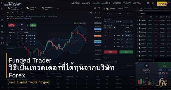 Funded Trader วิธีเป็นเทรดเดอร์ที่ได้ทุนจากบริษัท Forex