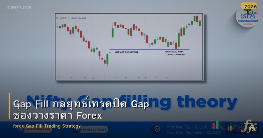 Gap Fill กลยุทธ์เทรดปิด Gap ช่องว่างราคา Forex