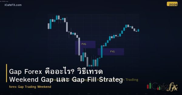 Gap Forex คืออะไร? วิธีเทรด Weekend Gap และ Gap Fill Strategy