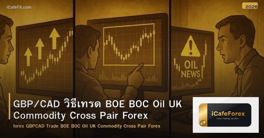 GBP/CAD วิธีเทรด BOE BOC Oil UK Commodity Cross Pair Forex