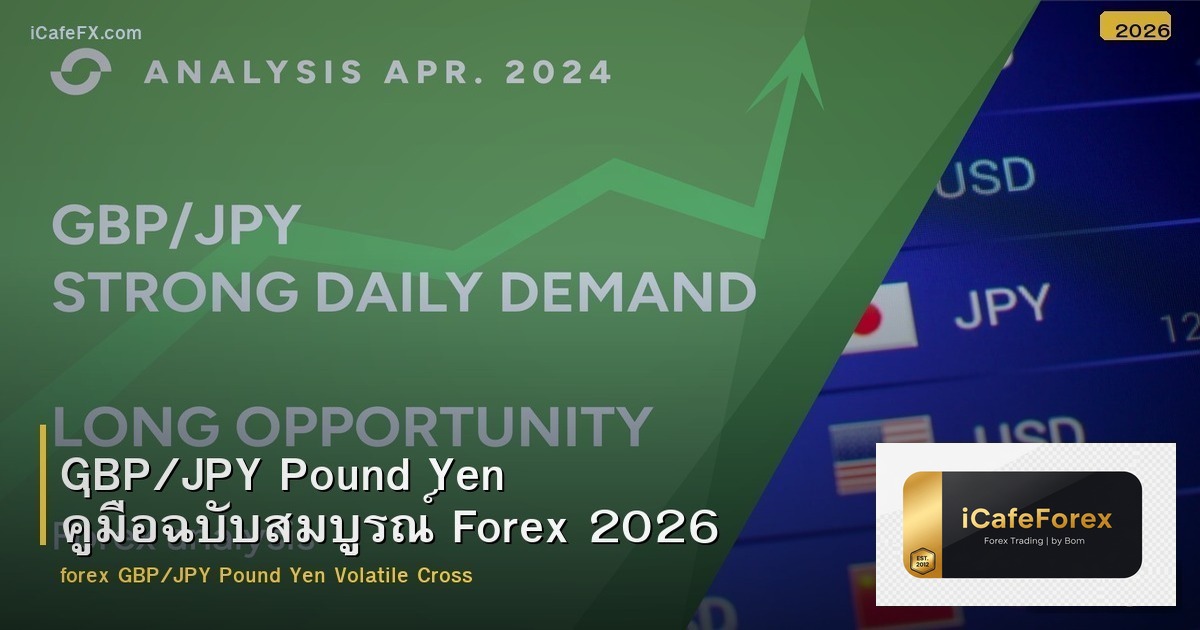 GBP/JPY Pound Yen คู่มือฉบับสมบูรณ์ Forex 2026