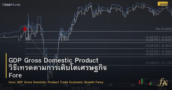 GDP Gross Domestic Product วิธีเทรดตามการเติบโตเศรษฐกิจ Forex