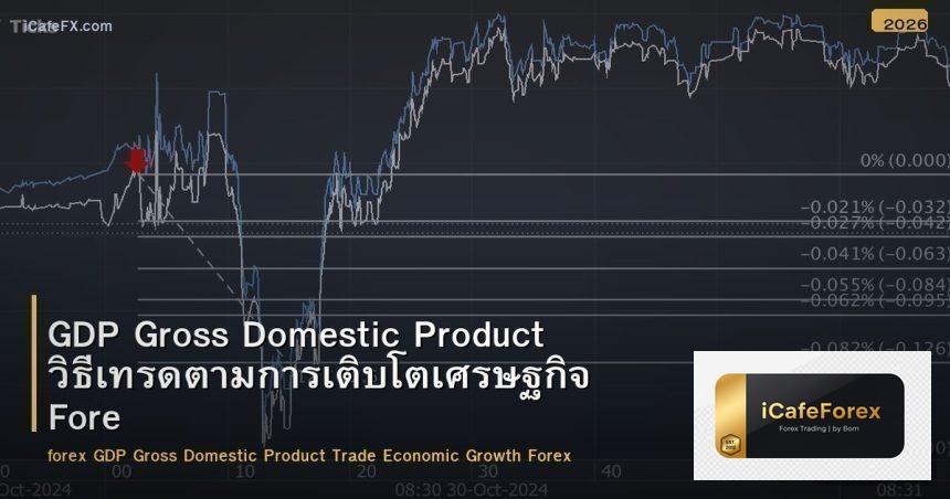 GDP Gross Domestic Product วิธีเทรดตามการเติบโตเศรษฐกิจ Forex