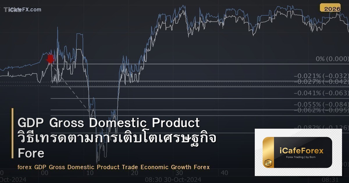 GDP Gross Domestic Product วิธีเทรดตามการเติบโตเศรษฐกิจ Forex