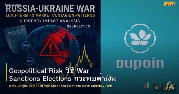 Geopolitical Risk วิธี War Sanctions Elections กระทบค่าเงิน Forex