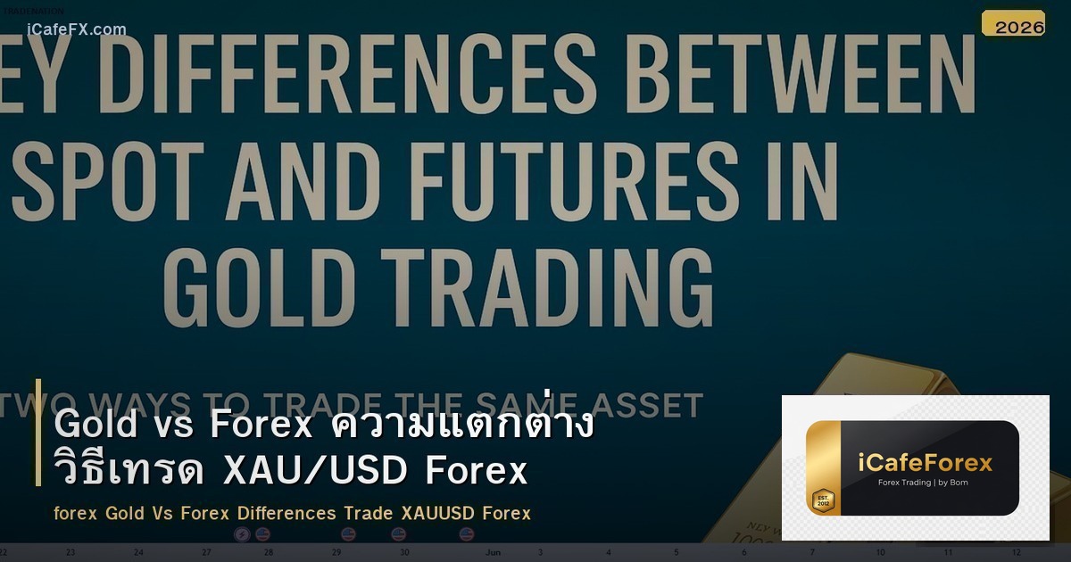 Gold vs Forex ความแตกต่าง วิธีเทรด XAU/USD Forex