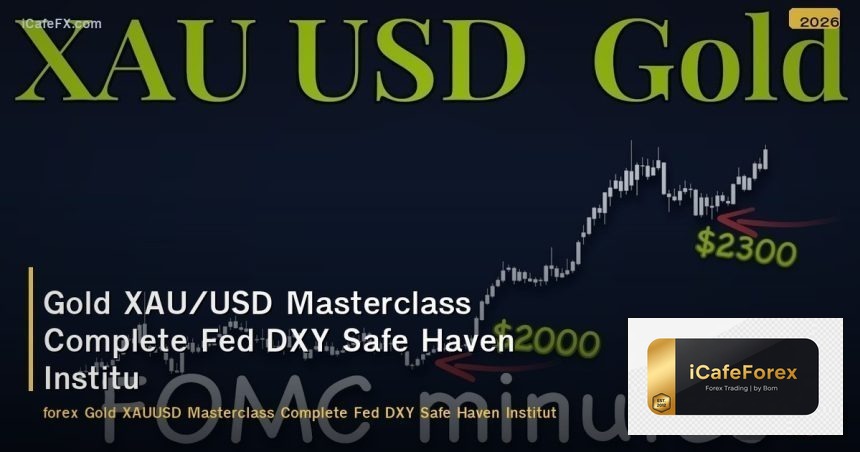 Gold XAU/USD Masterclass Complete Fed DXY Safe Haven Institutional Forex