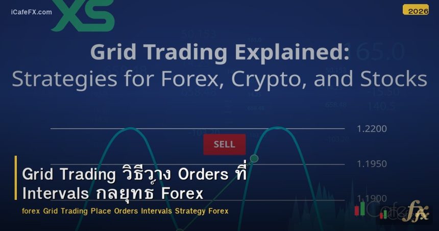 Grid Trading วิธีวาง Orders ที่ Intervals กลยุทธ์ Forex