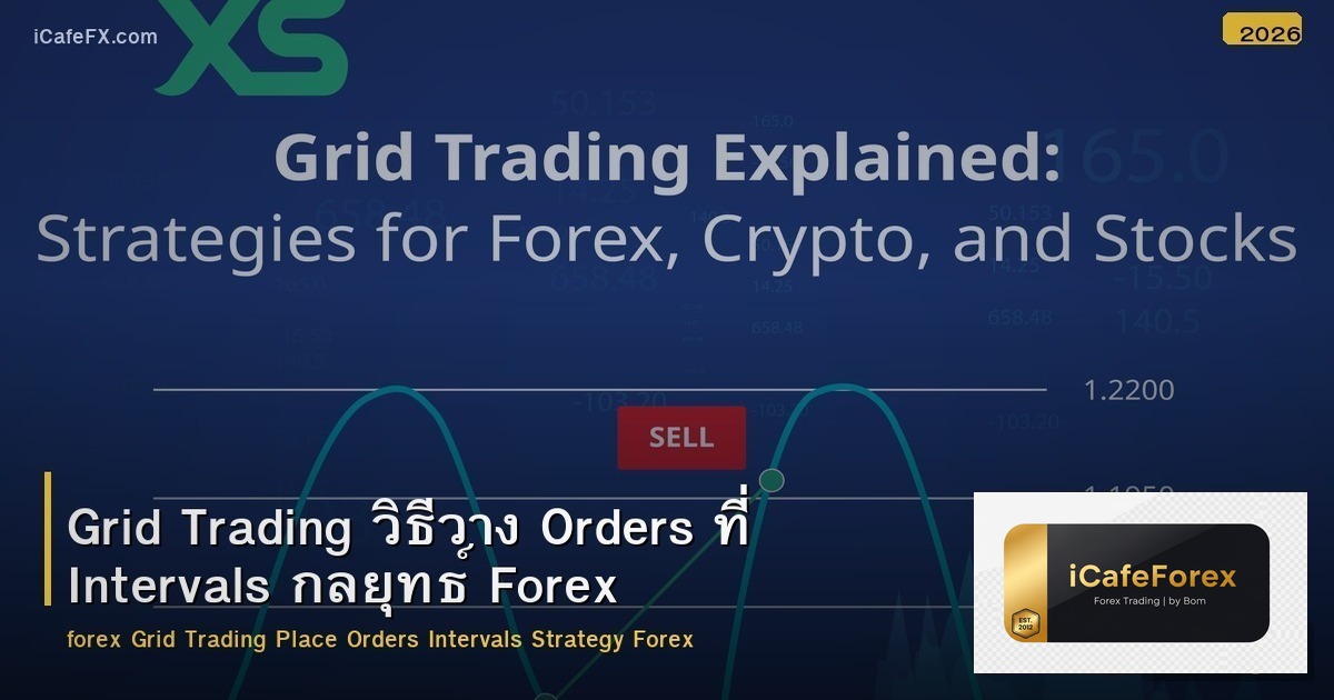 Grid Trading วิธีวาง Orders ที่ Intervals กลยุทธ์ Forex