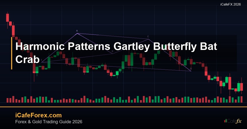 Harmonic Patterns Gartley Butterfly Bat Crab วิธีเทรด Forex
