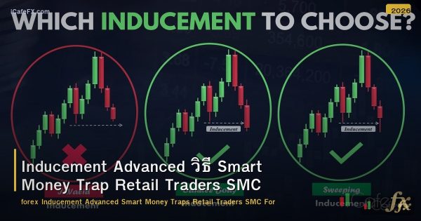 Inducement Advanced วิธี Smart Money Trap Retail Traders SMC Forex