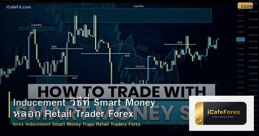 Inducement วิธีที่ Smart Money หลอก Retail Trader Forex