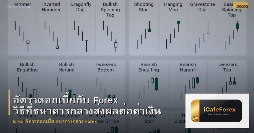 อัตราดอกเบี้ยกับ Forex วิธีที่ธนาคารกลางส่งผลต่อค่าเงิน