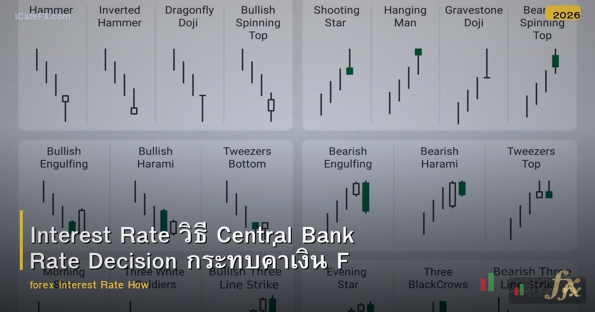 Interest Rate วิธี Central Bank Rate Decision กระทบค่าเงิน Forex