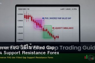 Inverse FVG วิธีใช้ Filled Gap เป็น Support Resistance Forex