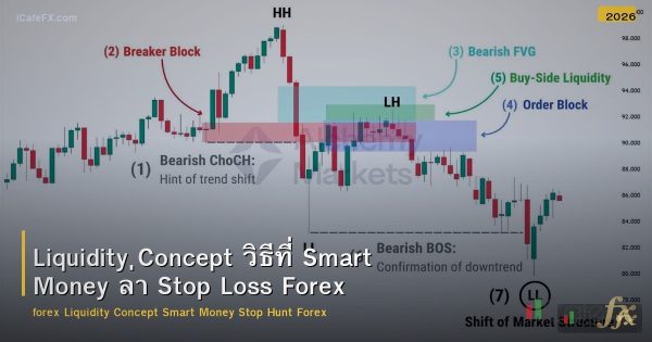 Liquidity Concept วิธีที่ Smart Money ล่า Stop Loss Forex