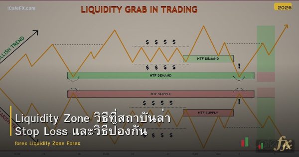 Liquidity Zone วิธีที่สถาบันล่า Stop Loss และวิธีป้องกัน