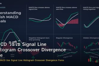 MACD วิธีใช้ Signal Line Histogram Crossover Divergence Forex
