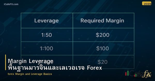 Margin Leverage พื้นฐานมาร์จินและเลเวอเรจ Forex