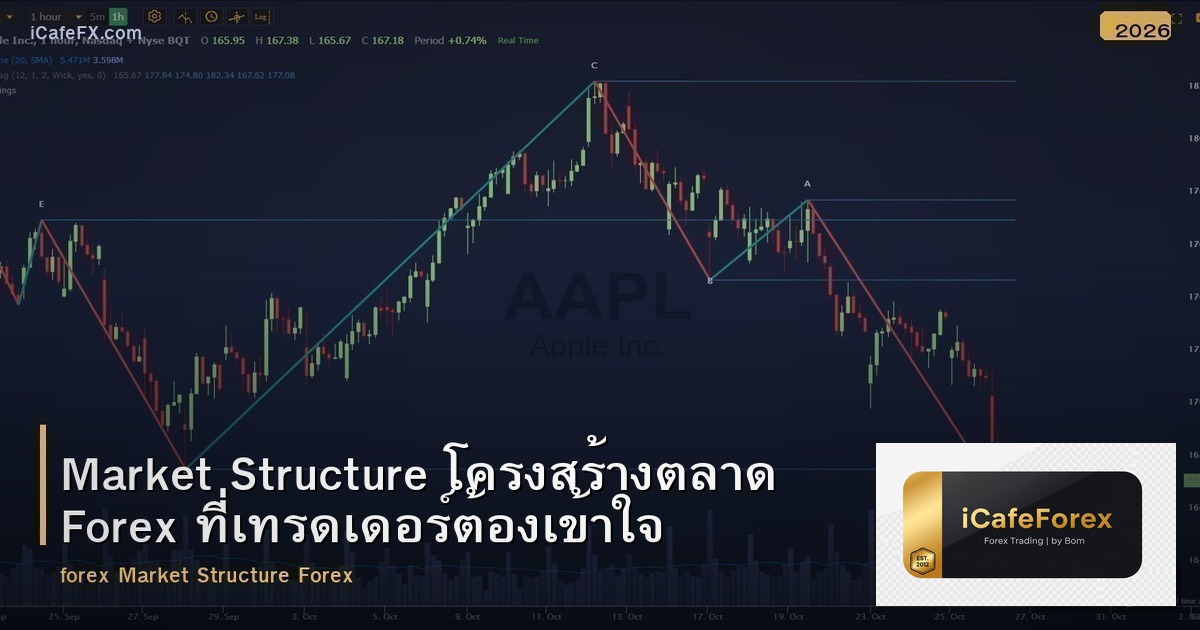 Market Structure โครงสร้างตลาด Forex ที่เทรดเดอร์ต้องเข้าใจ