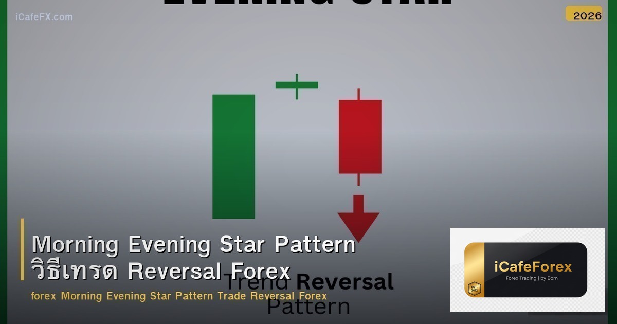 Morning Evening Star Pattern วิธีเทรด Reversal Forex