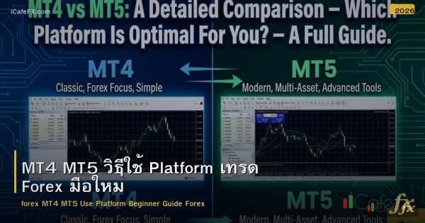 MT4 MT5 วิธีใช้ Platform เทรด Forex มือใหม่