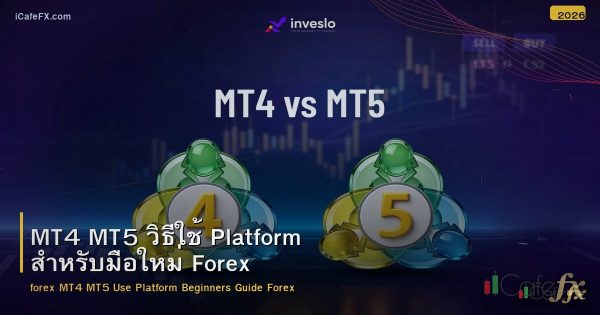 MT4 MT5 วิธีใช้ Platform สำหรับมือใหม่ Forex