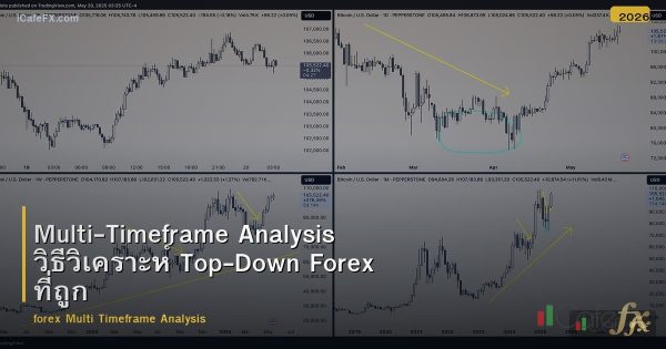 Multi-Timeframe Analysis วิธีวิเคราะห์ Top-Down Forex ที่ถูกต้อง