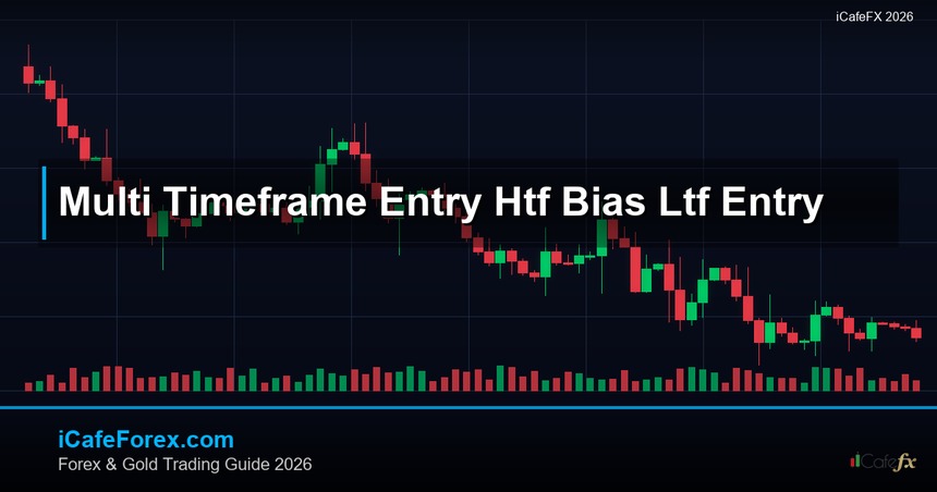 Multi-Timeframe Entry HTF Bias LTF Entry วิธีเทรด Forex