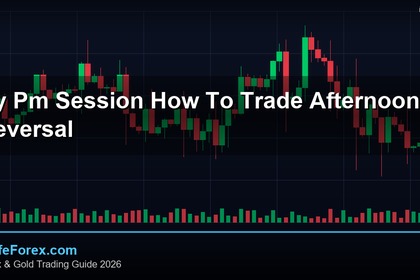 NY PM Session วิธีเทรด Afternoon Reversal Profit Taking Forex