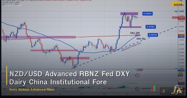 NZD/USD Advanced RBNZ Fed DXY Dairy China Institutional Forex