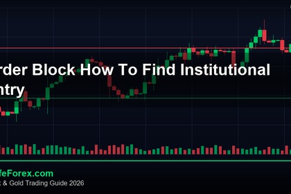 Order Block วิธีหา Institutional Entry Zone Forex