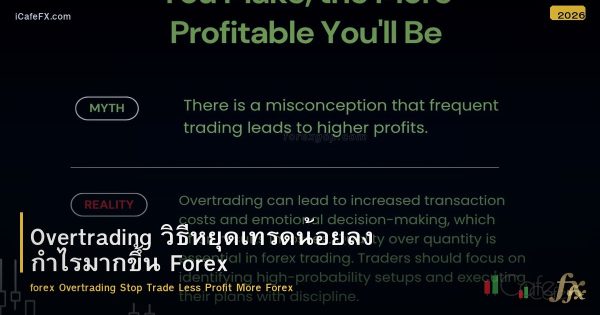 Overtrading วิธีหยุดเทรดน้อยลง กำไรมากขึ้น Forex