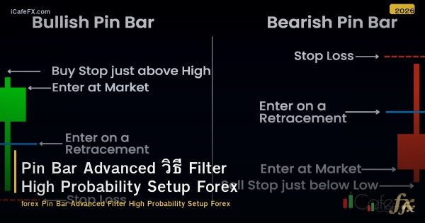 Pin Bar Advanced วิธี Filter High Probability Setup Forex