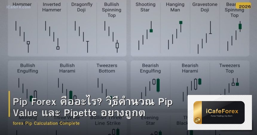 Pip Forex คืออะไร? วิธีคำนวณ Pip Value และ Pipette อย่างถูกต้อง