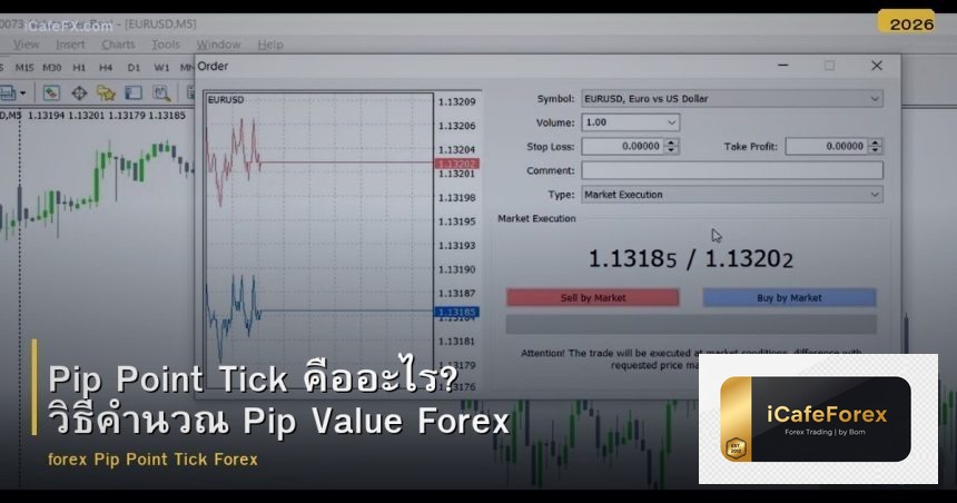 Pip Point Tick คืออะไร? วิธีคำนวณ Pip Value Forex