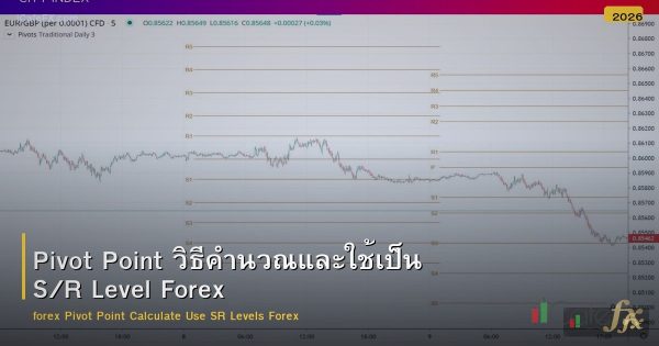 Pivot Point วิธีคำนวณและใช้เป็น S/R Level Forex