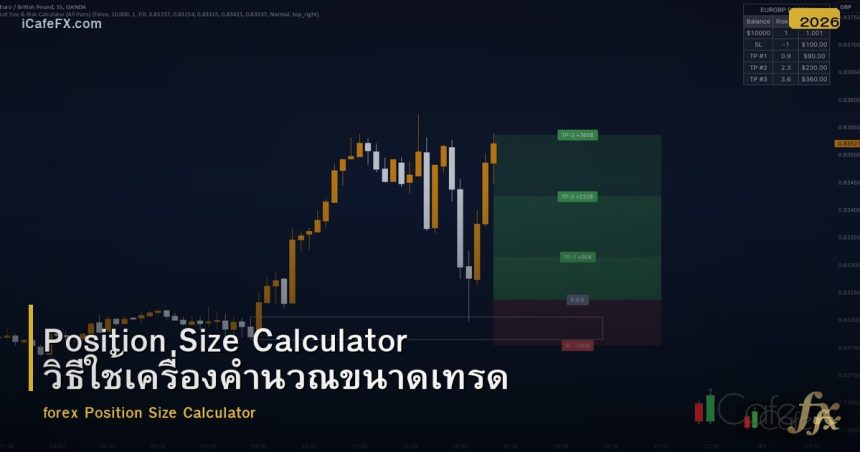 Position Size Calculator วิธีใช้เครื่องคำนวณขนาดเทรด