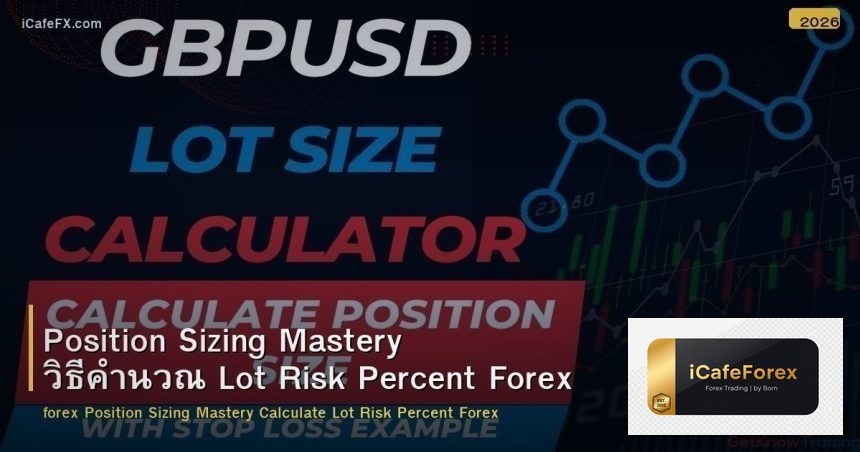 Position Sizing Mastery วิธีคำนวณ Lot Risk Percent Forex