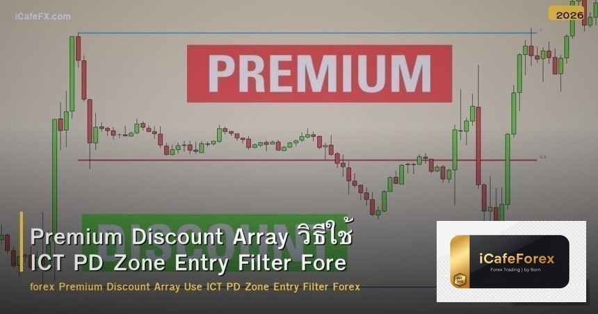 Premium Discount Array วิธีใช้ ICT PD Zone Entry Filter Forex