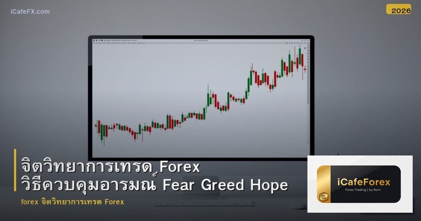 จิตวิทยาการเทรด Forex วิธีควบคุมอารมณ์ Fear Greed Hope