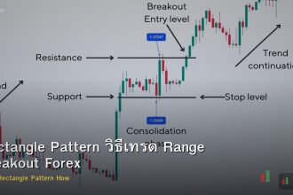 Rectangle Pattern วิธีเทรด Range Breakout Forex