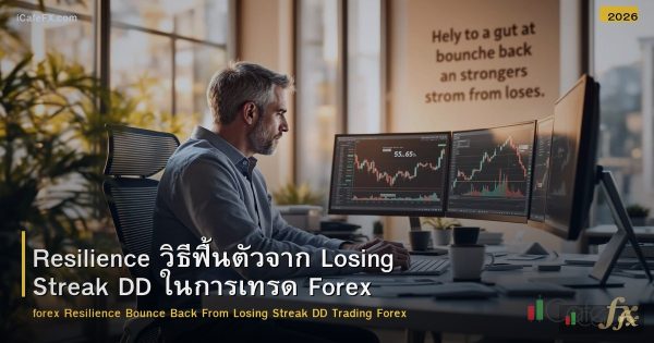 Resilience วิธีฟื้นตัวจาก Losing Streak DD ในการเทรด Forex