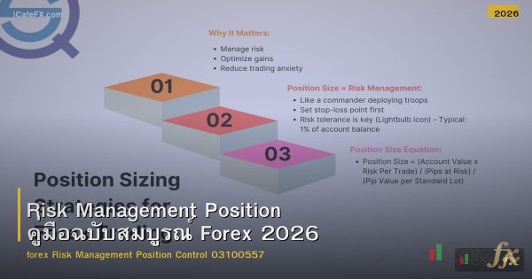 Risk Management Position คู่มือฉบับสมบูรณ์ Forex 2026