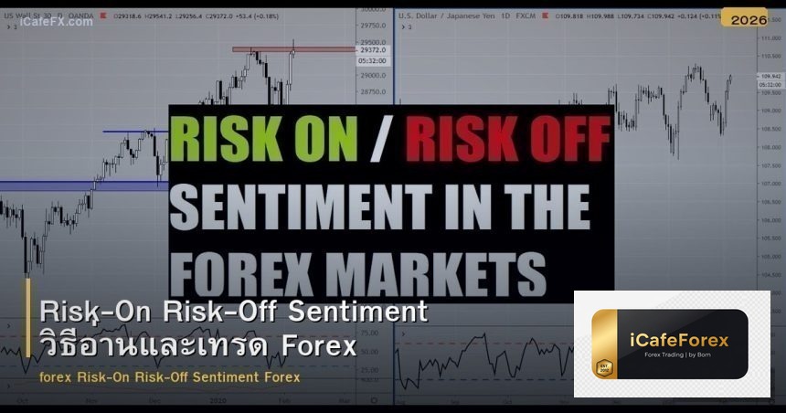 Risk-On Risk-Off Sentiment วิธีอ่านและเทรด Forex