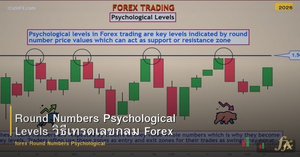 Round Numbers Psychological Levels วิธีเทรดเลขกลม Forex