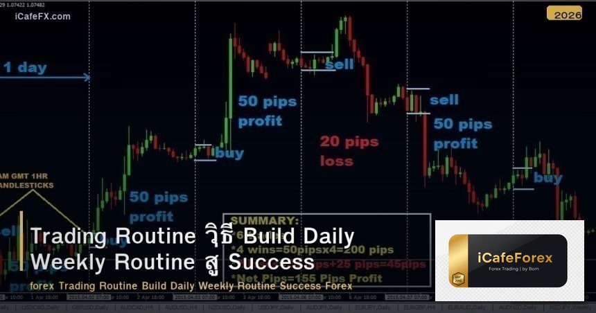 Trading Routine วิธี Build Daily Weekly Routine สู่ Success Forex